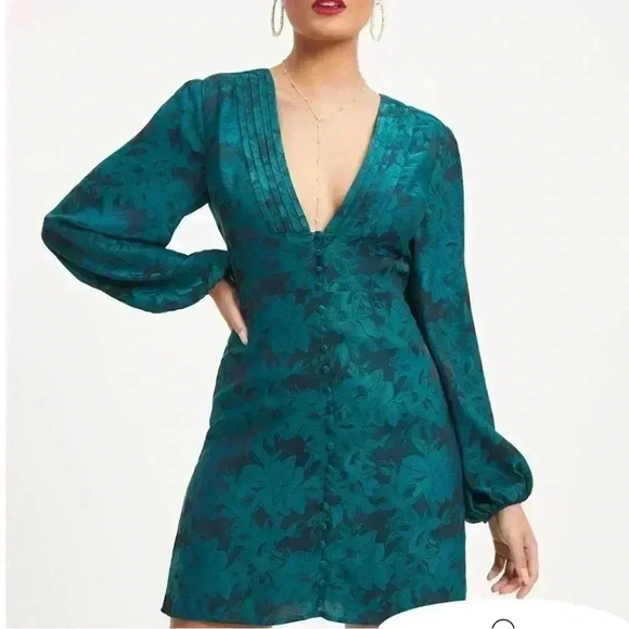 Fate Rare Kind Floral Mini Dress NWT XS - Picture 2 of 8